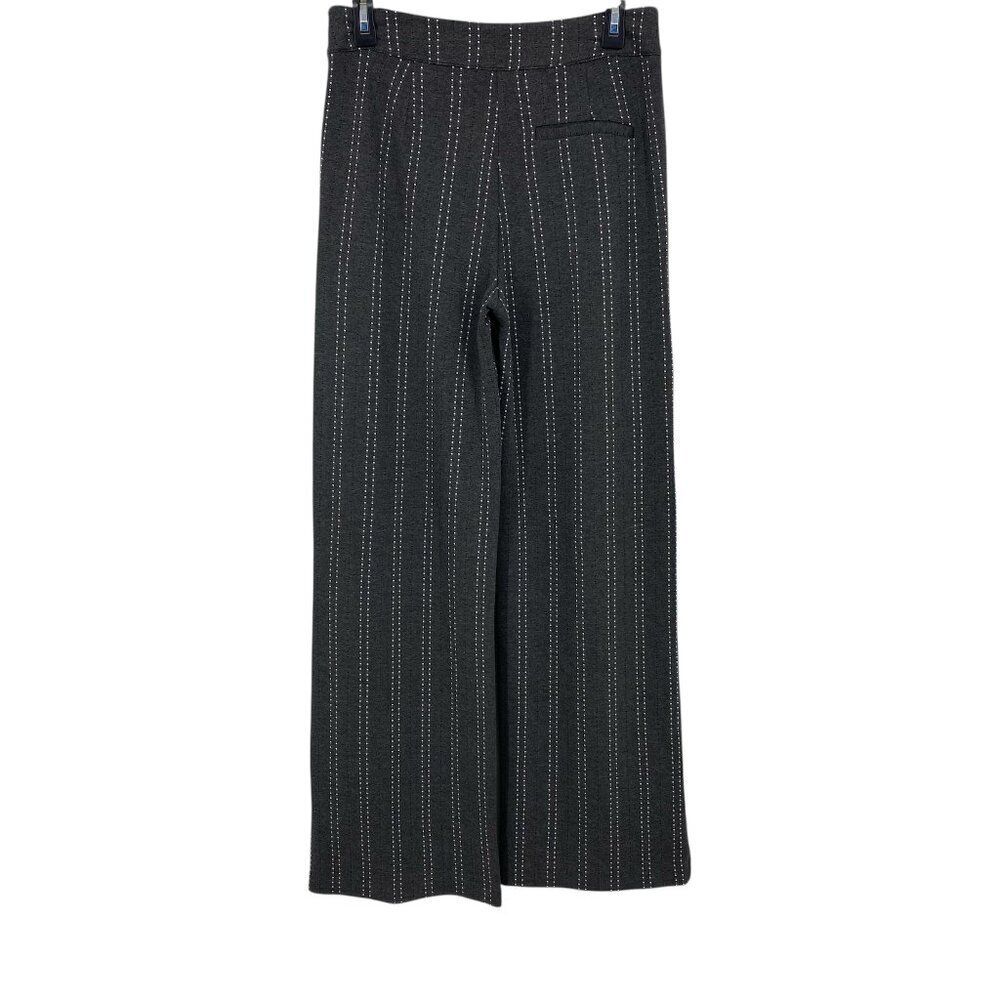 Ichi Ihruti Wide Leg Dark Gray Pants Trousers Sm - Picture 3 of 13